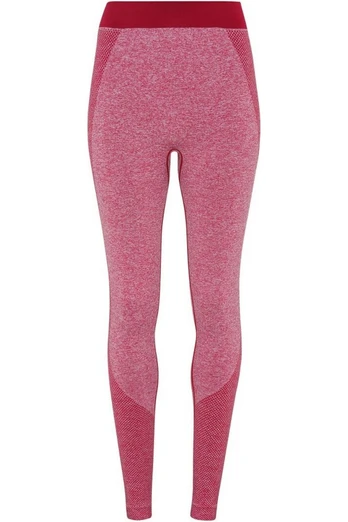 Multi Sport Womens Seamless 3D Fit Sculpt Leggings - Burgundy