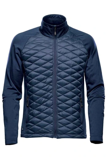 Boulder Mens Padded Thermal Jacket - Indigo Blue
