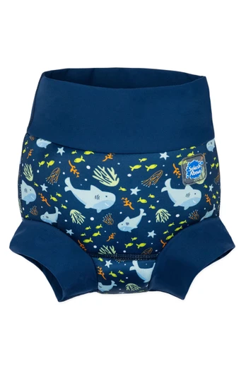 Happy Nappy Reusable Baby Swim Nappy - Shark Reef