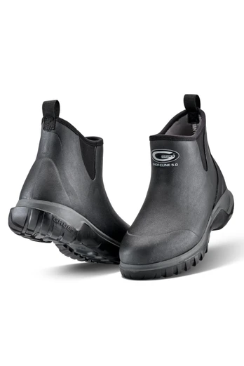 Shoreline Unisex Ankle Wellies - Black