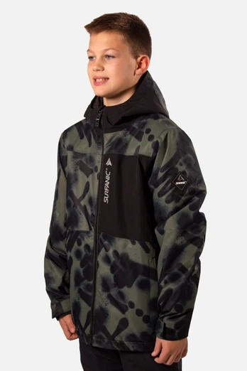Misfit Kids Ski Jacket - Dark Khaki