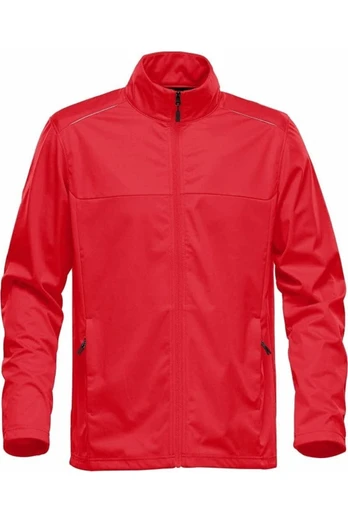 Greenwich Mens Lightweight Softshell Jacket - Bright Red
