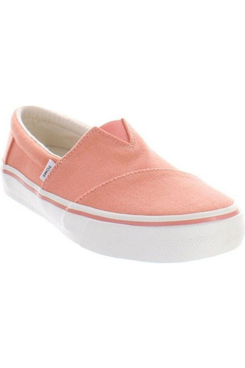 Alpargata Fenix Womens Pinstripe Espadrilles - Orange