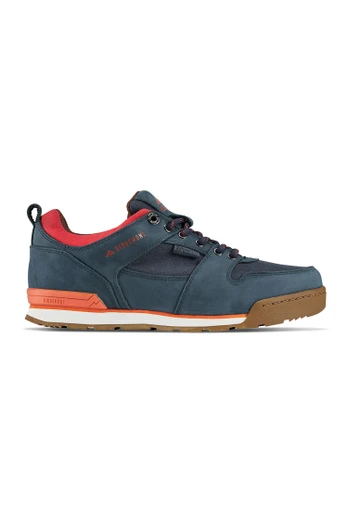 Monty Lo Hydroguard Mens Waterproof Hiking Shoes - Navy / Orange