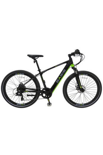 Basis Protocol 700c Commuter Electric Bike 7Ah - Black/Green