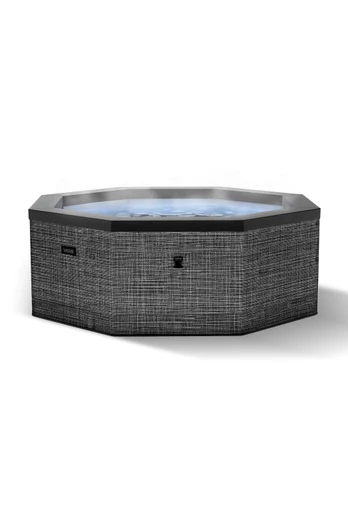Como 6-Person Eco Foam Hot Tub - Flint Grey