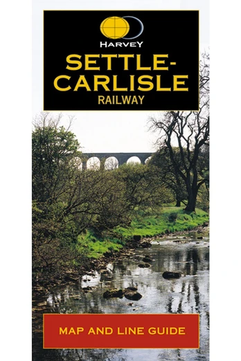 Settle to Carlisle Railway Walks Map - Scale: 1:100,000