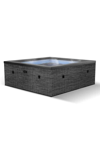 Garda 4-Person Eco Foam Hot Tub - Flint Grey