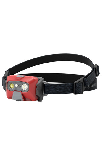 HF6R Core Rechargable 800lm LED Head Torch - Black / Red