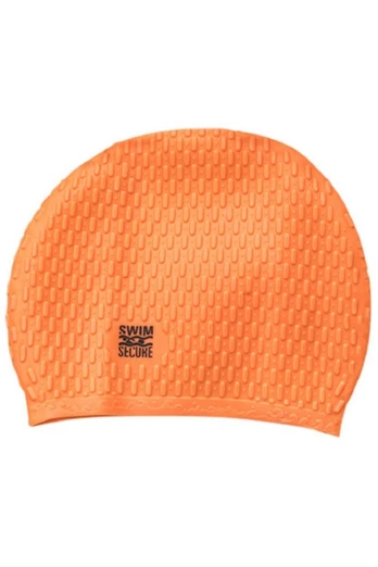 Bubble Swim Hat - Orange