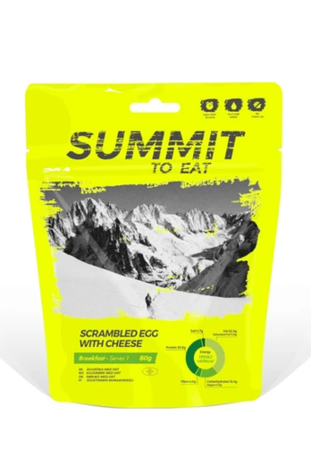 Scrambled Egg with Cheese Camping Food - Multi