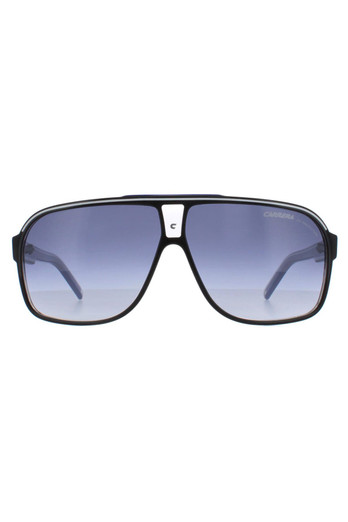 Grand Prix 2 Sunglasses - Black / Blue Gradient