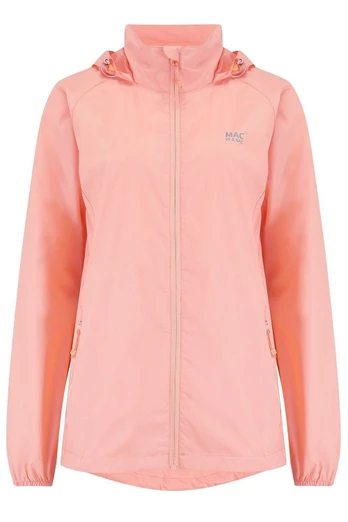 Origin Unisex Packable Waterproof Jacket - Soft Coral