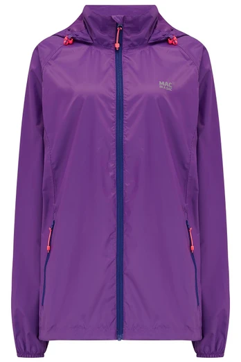 Origin Unisex Packable Waterproof Jacket - Purple