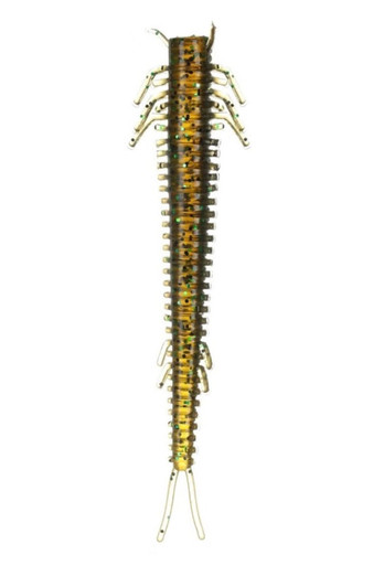 Twitch Worm 2.5" Pack of 15 - UV Motor Oil