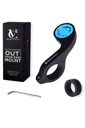 Bike Handlebar Mount Compatible with Wahoo - Black
