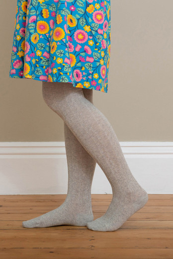 Chalmington Womens 90% Organic Cotton Tights - Grey