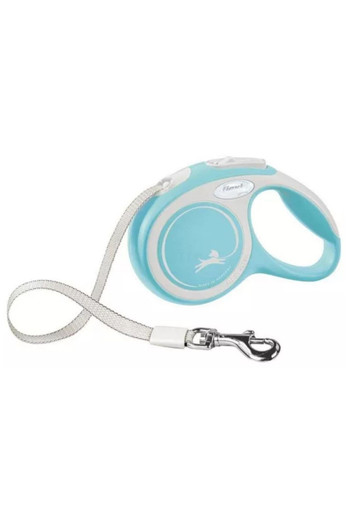 Comfort Retractable Dog Lead - Light Blue