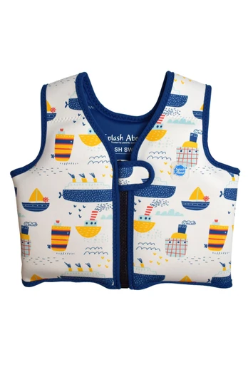 Go Splash Kids Swim Vest - Tug Boats