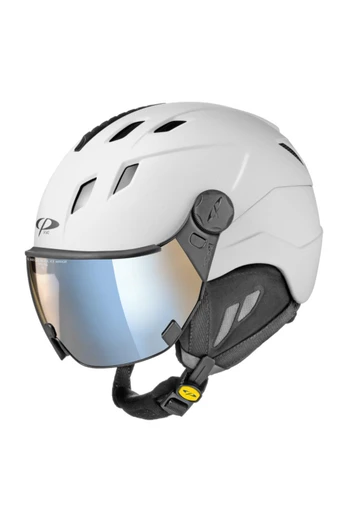 Corao+ Helmet with Mirror Visor - Platin ST/Vario Polarised Ice
