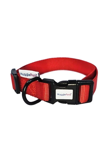 Snappy Weatherproof Dog Collar - Red