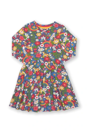Skater Kids 95% Organic Cotton Dress - Fairytale