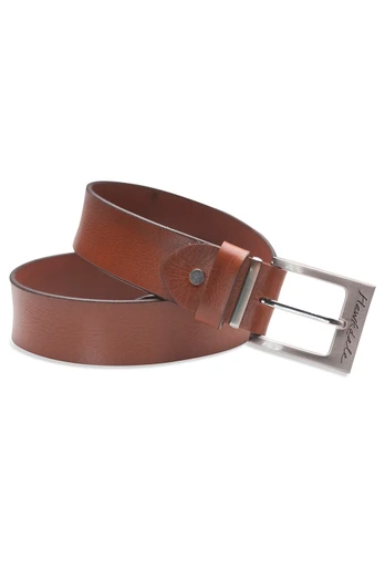 Mens Leather Belt 1.5" Width - Tan