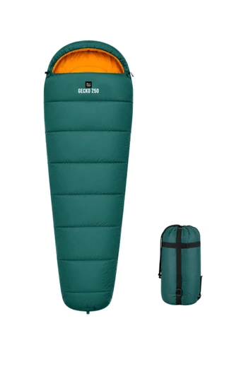 OLPRO Gecko 250 Mummy Sleeping Bag - Green