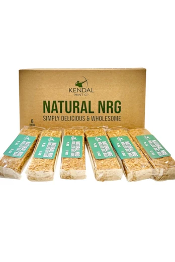 KMC Natural Oat Energy Bar (vegan) 6 Bars - Rolled Oat Flapjack