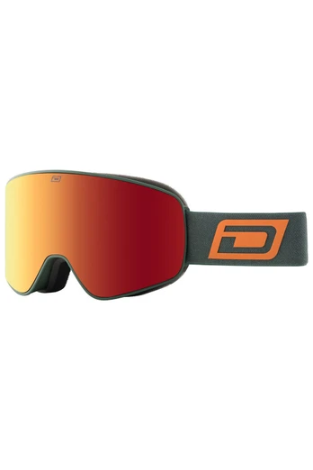 MUTANT LEGACY Unisex Snow Goggles - Ivy Green/Red Fusion & Rose