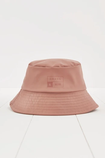Kids Rain Bucket Hat - Rose