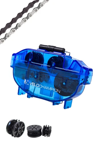 Handheld Bike Chain Cleaning Tool - Blue