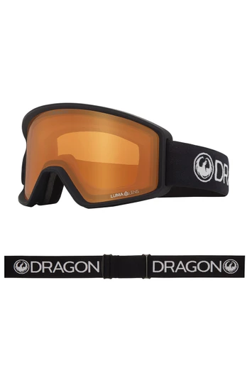 DXT OTG Youth Snow Goggles - Black/Amber