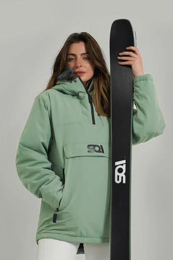 Forêt Womens Ski Jacket - Green