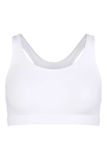Womens Action Sports Bra - White
