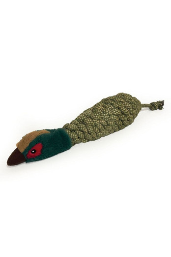 Legacy Ropey Pheasant (Patricia) Hemp Rope Dog Toy - Multi