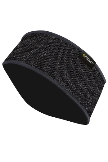 Explorer Reflective Fleece-Lined Headband - Black