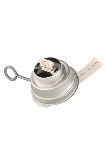 Replacement Burner with Wick - Silver