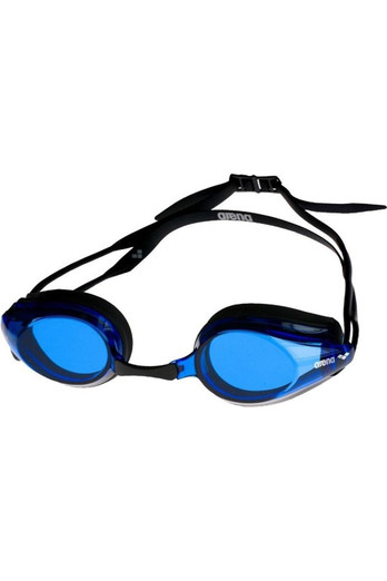 Tracks Unisex Clear Swimming Goggles - Blue/Black