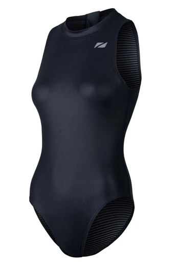 OWS Ti+ Thermal High Neck Women's Swimsuit - Black