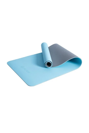 Non-slip Yoga Fitness Mat - Blue/Grey
