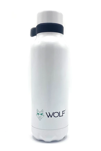 Wolf 750ml Flask - White