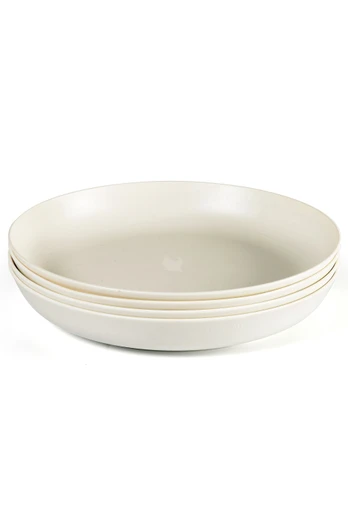 Ramen Plate 4 Pack - Cream