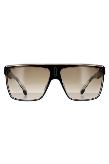22/N Sunglasses - Black Gold / Brown Gradient