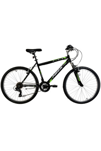 Basis MRX Pro 26" Adult Hardtail Mountain Bike - Black/Green