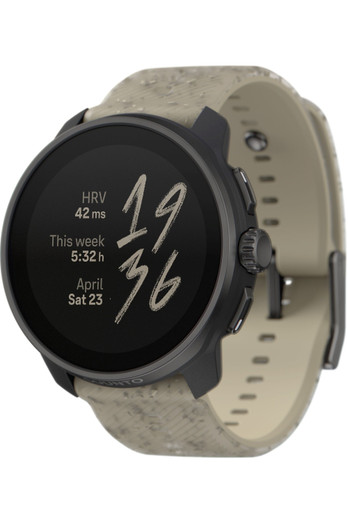 Race S Stainless Steel - GPS sports watch - Gravel Gray