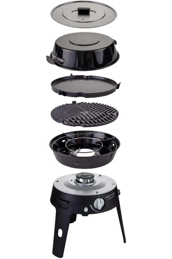 Safari Chef 30 LP Deluxe Pro QR Gas BBQ - Black
