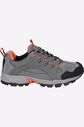 Auckland Waterproof Womens Hiking Shoes - Steel/Coral/Cool Grey