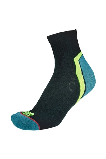 Mens Activ QTR Repreve Ankle Socks - Black