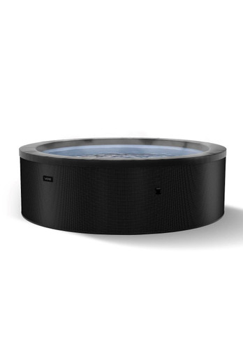 Tahoe 4-Person Eco Foam Hot Tub - Charcoal Black